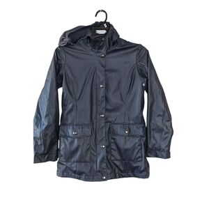 Lands' End Unisex Kids Raincoat Size M 10-12